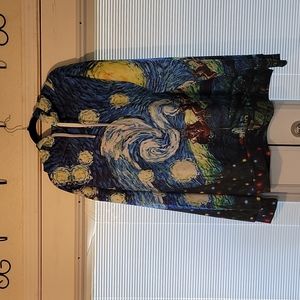 IEDM Van Gogh Santa Claus Starry Night Hoodie